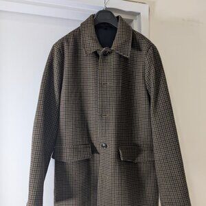 Bonobos Houndstooth Italian Wool Car Coat